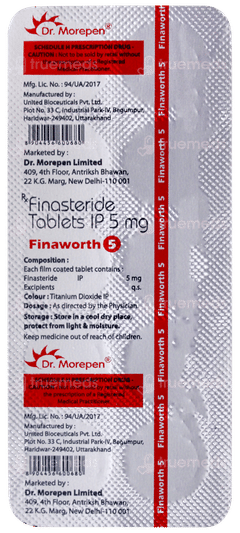 Finaworth 5 Tablet 10